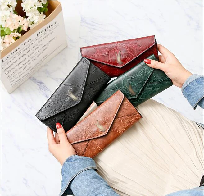 Ladies luxury long custom leather clutch purse wallet for women fashionable in 2021
Ladies luxury long custom leather clutch purse wallet for women fashionable in 2021