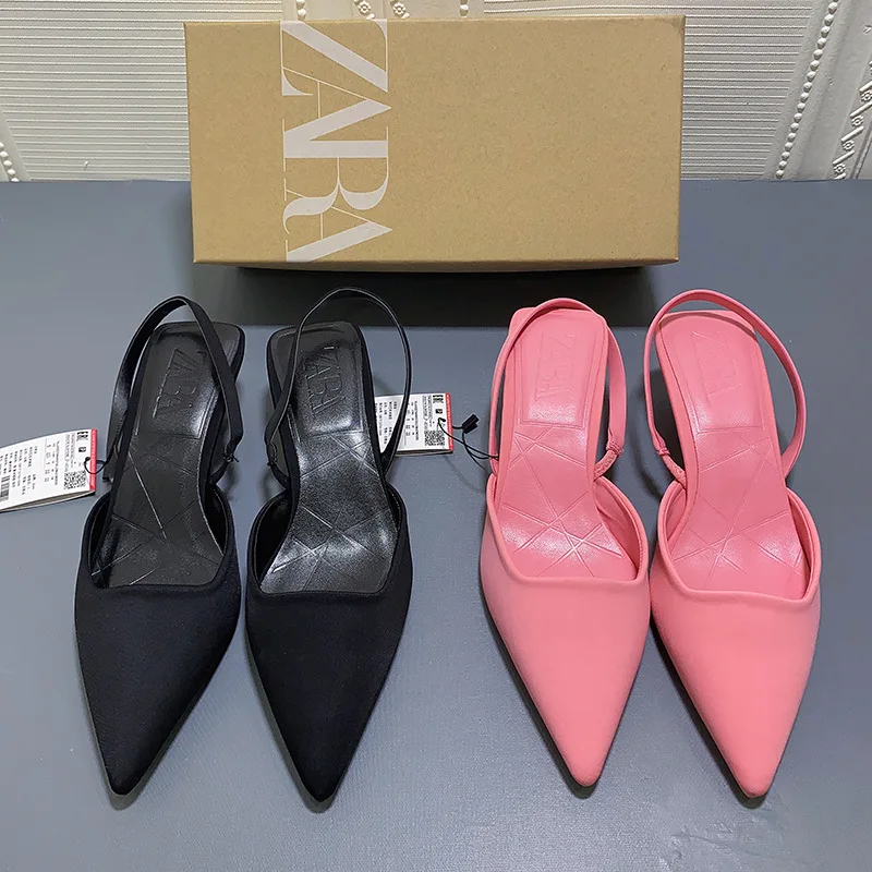 ZA Summer Wrap Toe High Heels Sandals For Women Office Ladies Dress Shoes Casual Sling Back Sandals
ZA Summer Wrap Toe High Heels Sandals For Women Office Ladies Dress Shoes Casual Sling Back Sandals