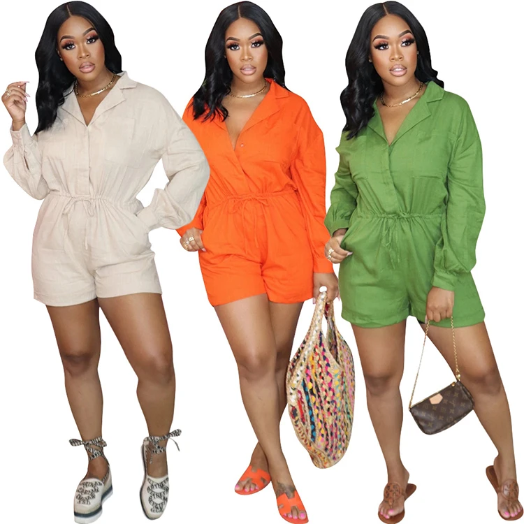 Wholesale New Fashion Casual Women'S Long-Sleeved Sunscreen Waist Tie One Piece Jumpsuit Best Selling Monsoon
Wholesale New Fashion Casual Women'S Long-Sleeved Sunscreen Waist Tie One Piece Jumpsuit Best Selling Monsoon