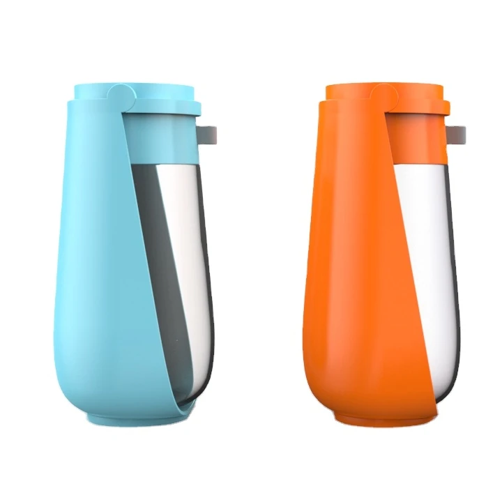 Dog water bottle for travel foldable and portable pet water bottle for outdoor use leaking proof, Orange/blue/purple
Dog water bottle for travel foldable and portable pet water bottle for outdoor use leaking proof, Orange/blue/purple
