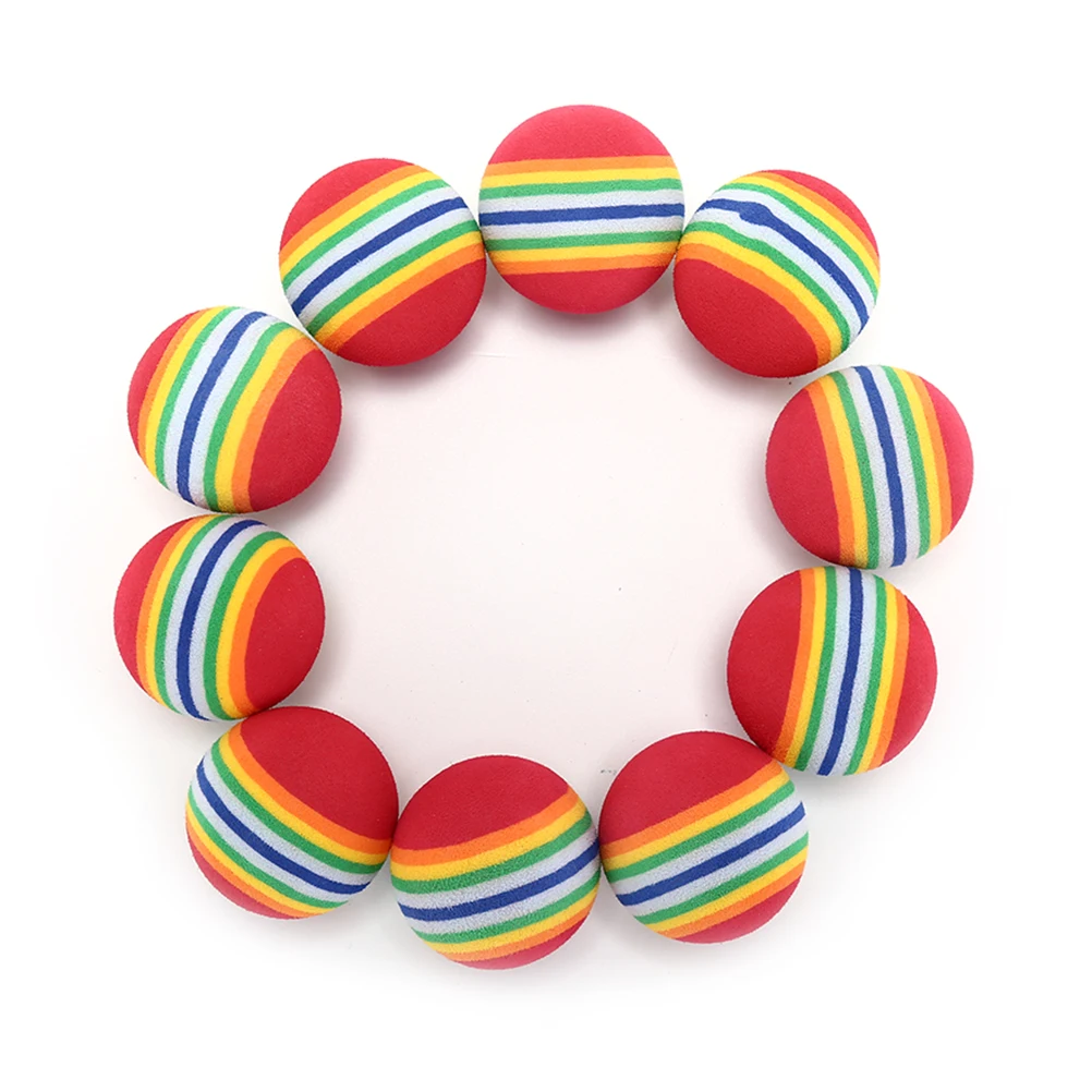 Foam Golf Balls Hot New Yellow/Red/Blue Rainbow Sponge Indoor Golf Practice Ball Training Aid Practical Us, Customer's request
Foam Golf Balls Hot New Yellow/Red/Blue Rainbow Sponge Indoor Golf Practice Ball Training Aid Practical Us, Customer's request