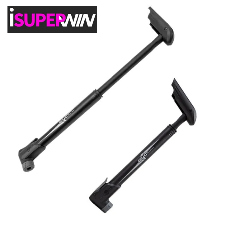 120PSI Mini Bike Tire Pump With Clever Valve High Quality Aluminum Portable Bicycle Pump, Black & titanium
120PSI Mini Bike Tire Pump With Clever Valve High Quality Aluminum Portable Bicycle Pump, Black & titanium
