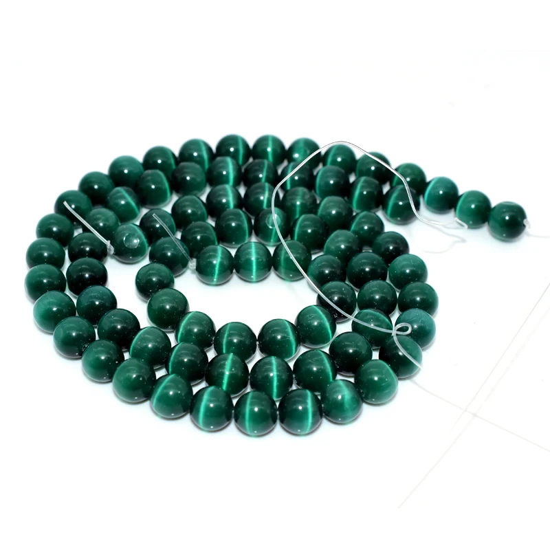 Trade Insurance 6/8/10mm High Quality Natural Dark Green Cat Eye Stone Loose Beads, Pciture
Trade Insurance 6/8/10mm High Quality Natural Dark Green Cat Eye Stone Loose Beads, Pciture