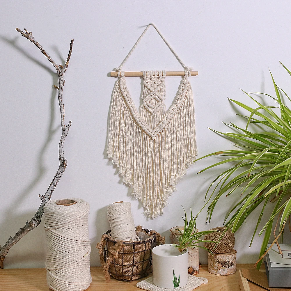 Artilady Woven Chic Bohemian Chritmas Decoration Macrame Wall Hanging Small Macrame Tapestry
Artilady Woven Chic Bohemian Chritmas Decoration Macrame Wall Hanging Small Macrame Tapestry