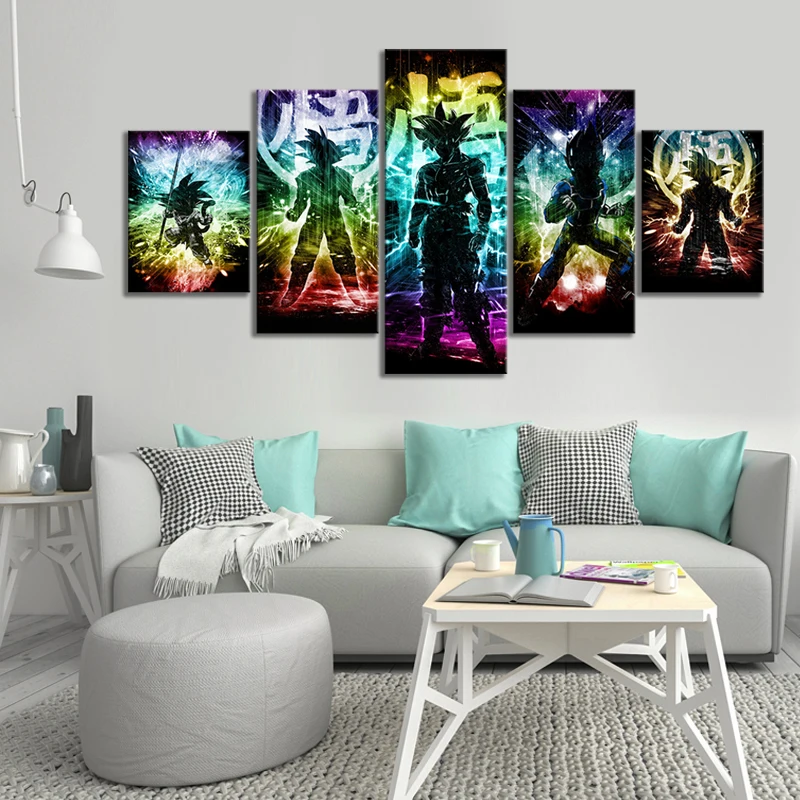 5 Pieces Fantasy Style Dragon Ball Canvas Painting Wallpaper Home Decor Oil Painting Wall Stickers Wall Art Birthday Gifts, Multiple colours
5 Pieces Fantasy Style Dragon Ball Canvas Painting Wallpaper Home Decor Oil Painting Wall Stickers Wall Art Birthday Gifts, Multiple colours