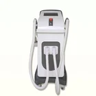 Double handles ipl remove hair rf elight laser tattoo removal machine