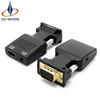 VGA to HDMI Adapter male to female with 3.5mm audio output Video Cable 1080P for PC HDTV Monitor Projector