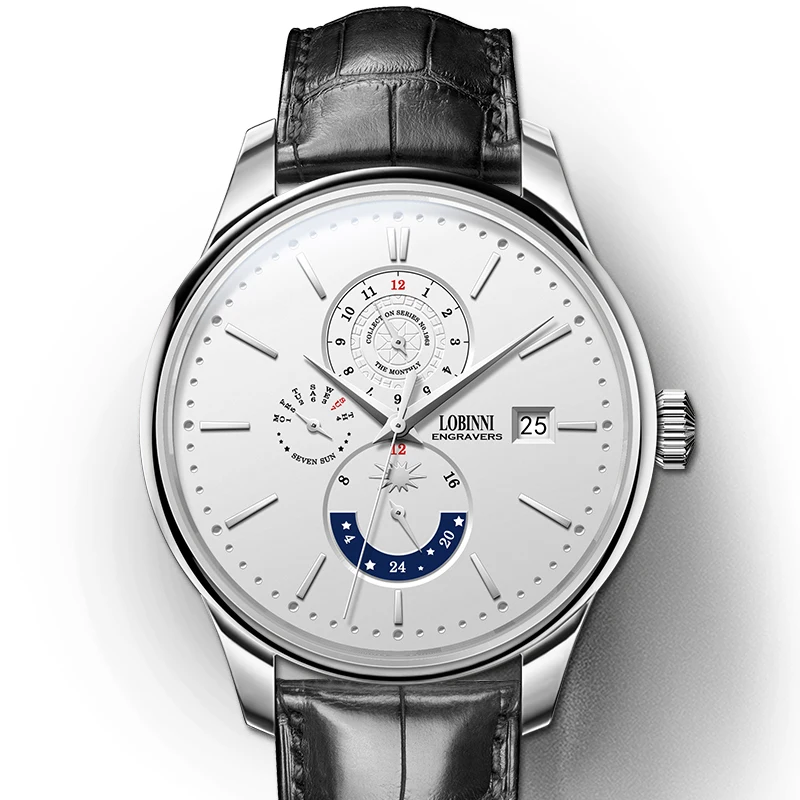 OEM watch LOBINNI original jam tangan armbanduhr top quality mechanical automatic men wrist watches, 4 colors
OEM watch LOBINNI original jam tangan armbanduhr top quality mechanical automatic men wrist watches, 4 colors