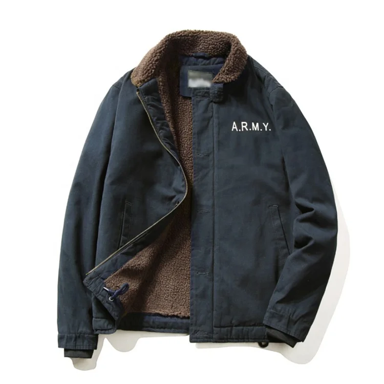 TY 2021 European Style Men's For Navy Deck Jacket Vintage Retro Fleece Aviator Bomber Jacket Plus Size Winter Wear Coat Jacket
TY 2021 European Style Men's For Navy Deck Jacket Vintage Retro Fleece Aviator Bomber Jacket Plus Size Winter Wear Coat Jacket