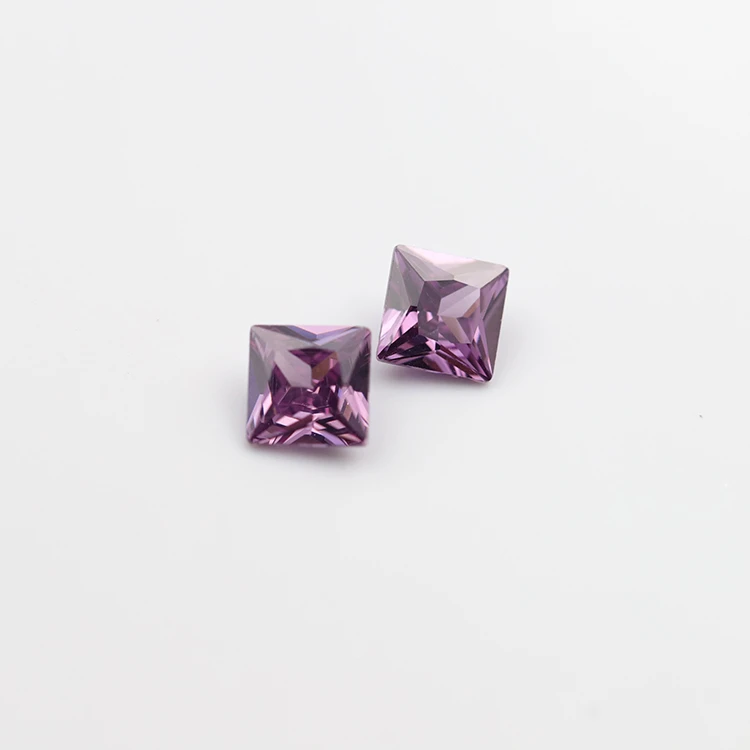 Yuying Gems purple color 1000pcs 5A quality Customized CZ Square diamond cubic zirconia stones
Yuying Gems purple color 1000pcs 5A quality Customized CZ Square diamond cubic zirconia stones