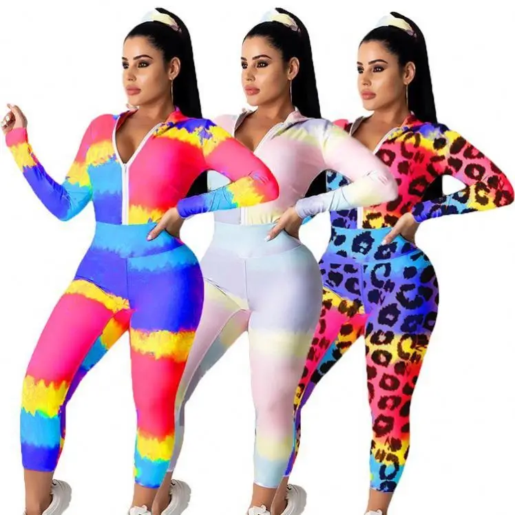 Fall Fashion Sexy Print Sports Suit Hooded Jogging Set Long Sleeve Jumpsuit Women 2020
Fall Fashion Sexy Print Sports Suit Hooded Jogging Set Long Sleeve Jumpsuit Women 2020