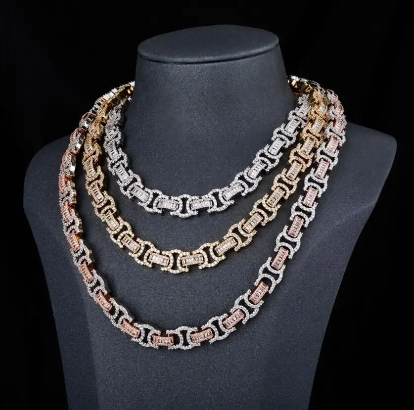 High Quality Baguette CC Chain Bling Ice Out Gemstone Maimi Special CZ Diamond Gift Necklace
High Quality Baguette CC Chain Bling Ice Out Gemstone Maimi Special CZ Diamond Gift Necklace