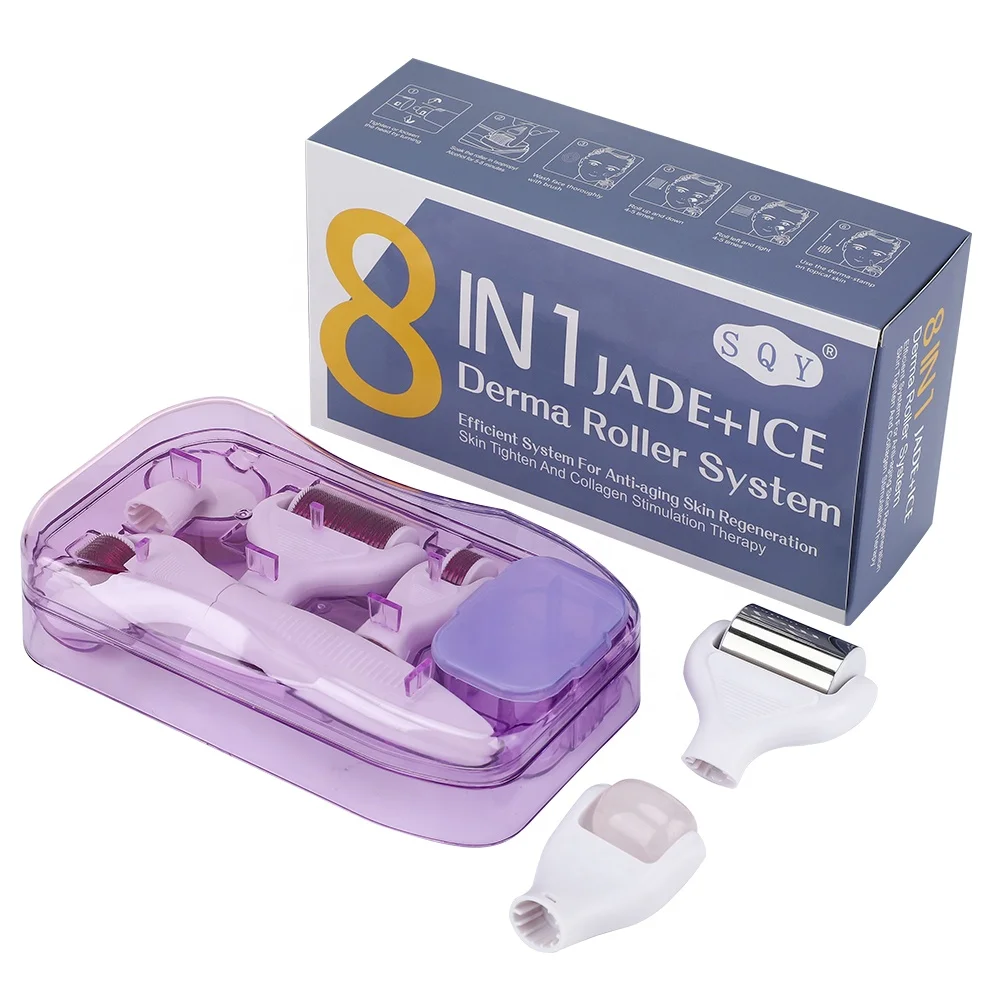 Private Label Medical Individual Microneedle Therapy Face Beauty Derma Roller Stainless Steel 192Needles Handle Dermaroller Kit, Purple & white
Private Label Medical Individual Microneedle Therapy Face Beauty Derma Roller Stainless Steel 192Needles Handle Dermaroller Kit, Purple & white