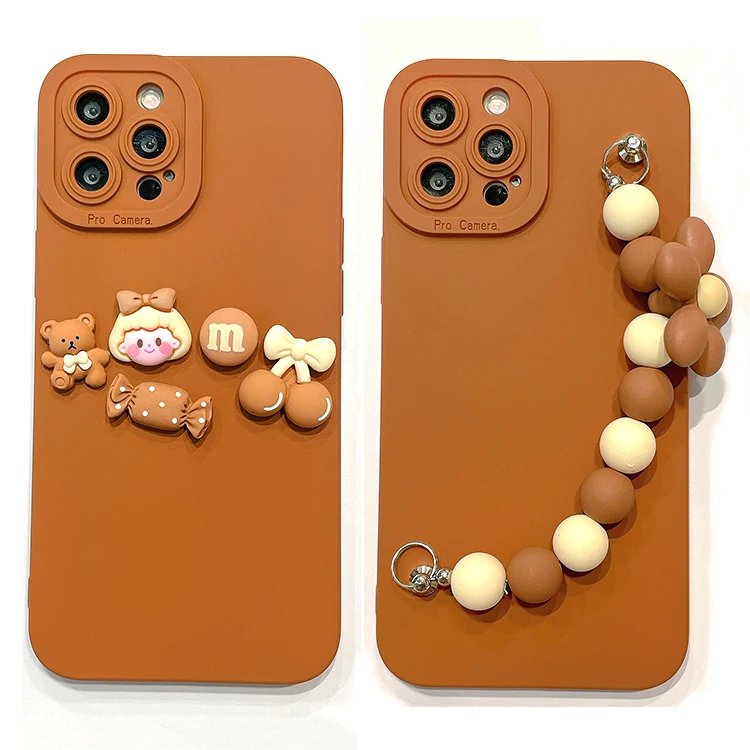 3D Cute Accessories TPU silica cover Phone Cases For iPhone 13 12 For HUAWEI Mate40 HONOR With strap
3D Cute Accessories TPU silica cover Phone Cases For iPhone 13 12 For HUAWEI Mate40 HONOR With strap