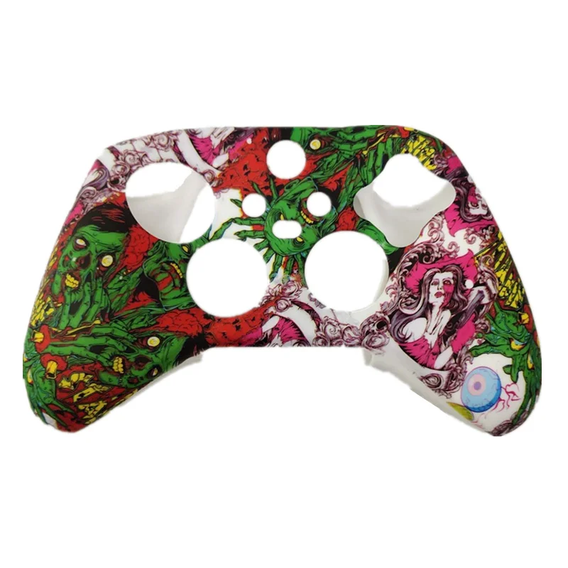2020 silicone case cover for xbox serie x brand protective shell controller skin used for xbox series x controller video game
2020 silicone case cover for xbox serie x brand protective shell controller skin used for xbox series x controller video game
