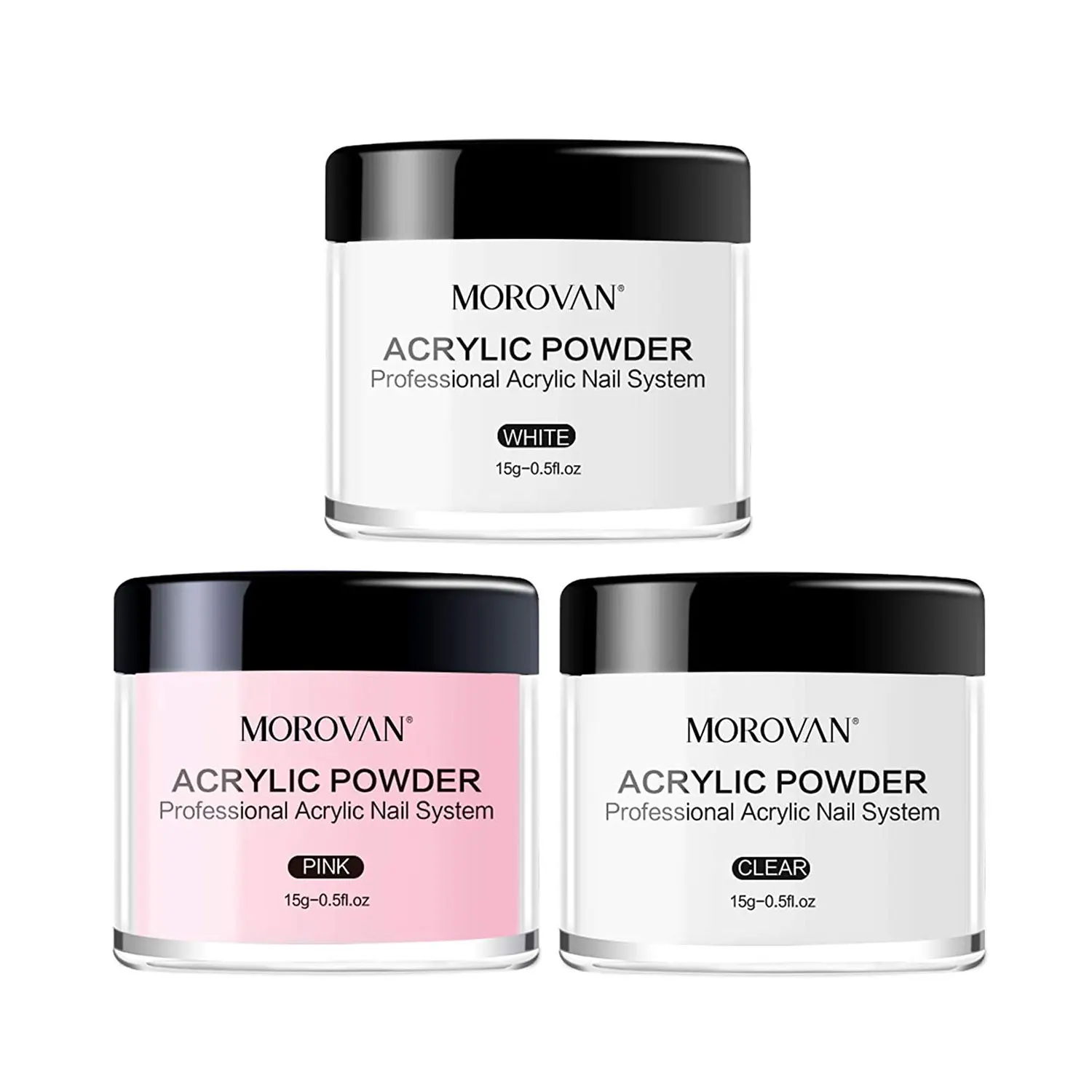 15g natural nail builder powder gel morovan acrylic powder, Pink, white, clear, green, purple, blue
15g natural nail builder powder gel morovan acrylic powder, Pink, white, clear, green, purple, blue