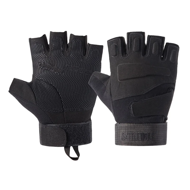 Modern Outdoor Driving Half Finger Gloves Simple Style Non-slip Protection Hand Simple Type Solid Color Tactical Gloves
Modern Outdoor Driving Half Finger Gloves Simple Style Non-slip Protection Hand Simple Type Solid Color Tactical Gloves