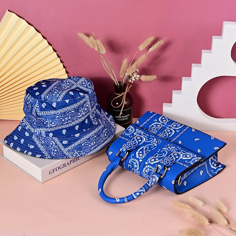 NS Wholesale Ins 2021 Women Handbag hat Set Ladies Bandana Bag luxury handbags for women, Colors
NS Wholesale Ins 2021 Women Handbag hat Set Ladies Bandana Bag luxury handbags for women, Colors