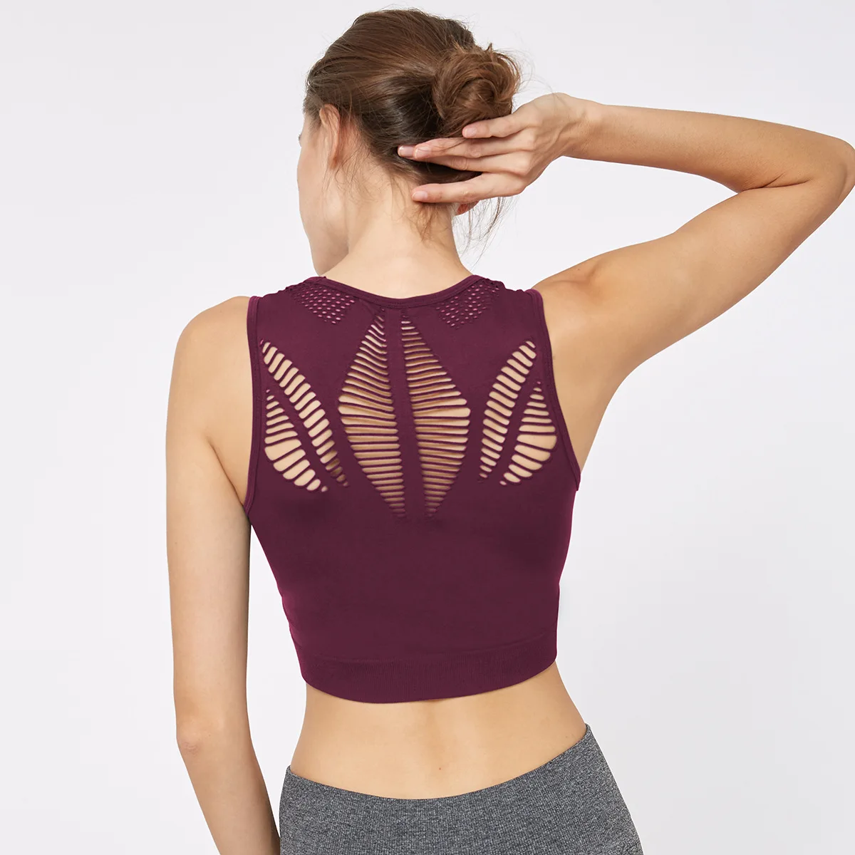 GYM Mesh Elastic Fitness Shockproof Beauty Back Sports Bra Gym Wear Vest Breathable Top
GYM Mesh Elastic Fitness Shockproof Beauty Back Sports Bra Gym Wear Vest Breathable Top
