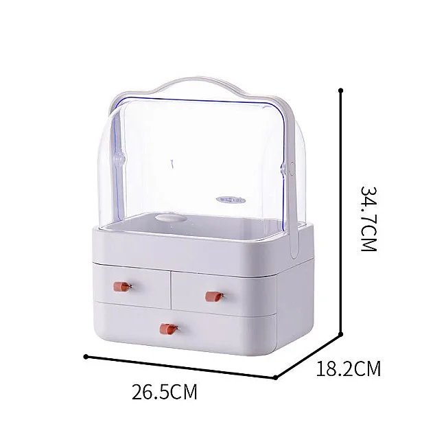 container desktop dresser sundries storage box cosmetic storage box, White pink blue green gray orange
container desktop dresser sundries storage box cosmetic storage box, White pink blue green gray orange