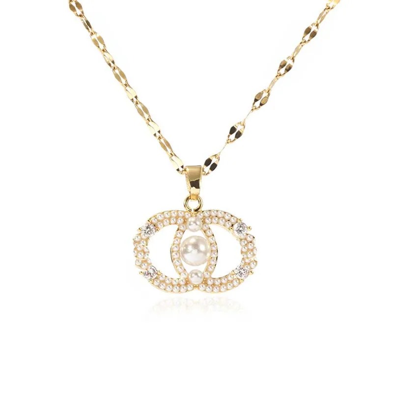 Fashion Jewelry Plated 18K Bohemian Women Diamond Letter Pearl Necklace Africa Necklace
Fashion Jewelry Plated 18K Bohemian Women Diamond Letter Pearl Necklace Africa Necklace