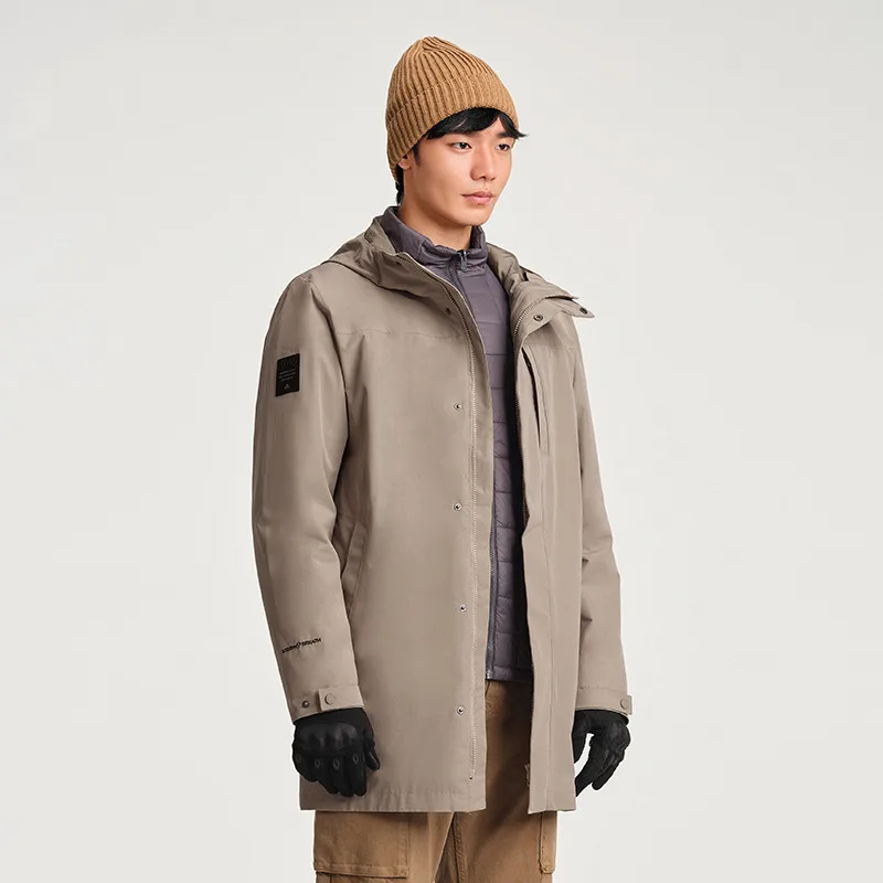 Pelliot Graphene Cotton Waterproof Jacket Men Outdoor 3 in 1 Windproof Waterproof Mountain Camping Jacket for Winter
Pelliot Graphene Cotton Waterproof Jacket Men Outdoor 3 in 1 Windproof Waterproof Mountain Camping Jacket for Winter
