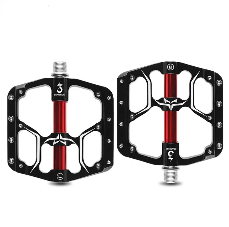 2022 Mtb Bicycle Pedals 3 Bearing Ultralight Aluminum Alloy Cycling Pedals Non-slip Bike Pedal, Black,silver,red,yellow,blue
2022 Mtb Bicycle Pedals 3 Bearing Ultralight Aluminum Alloy Cycling Pedals Non-slip Bike Pedal, Black,silver,red,yellow,blue