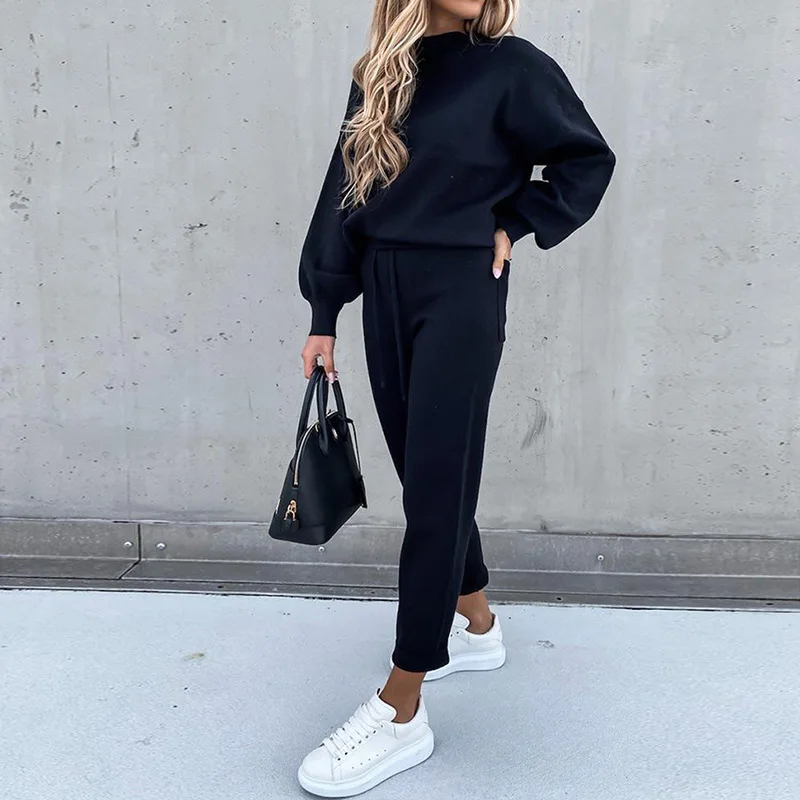 Winter Sport Sets Women Sports Suit Kitned Drawstring Pants And Organic Cotton Hoodie Set
Winter Sport Sets Women Sports Suit Kitned Drawstring Pants And Organic Cotton Hoodie Set