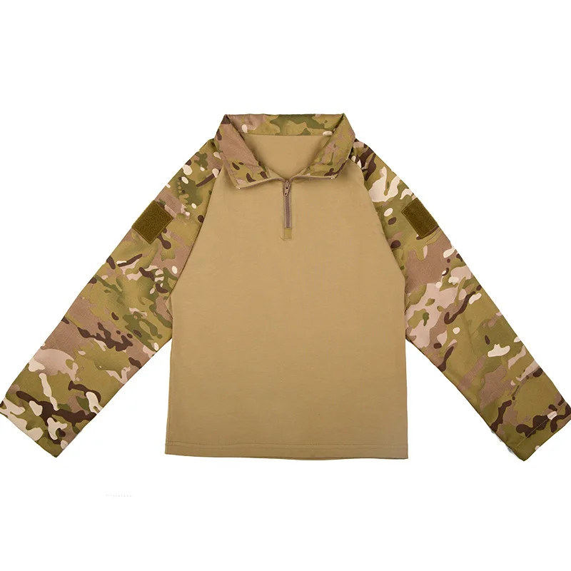 Children's camouflage suit boys and girls special forces frog suit short-sleeved summer camp spring and autumn military uniform
Children's camouflage suit boys and girls special forces frog suit short-sleeved summer camp spring and autumn military uniform