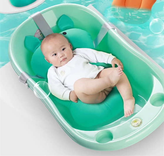Portable Baby Shower Bath Tub Pad Non-Slip Foldable Soft Pillow Bathtub Drop Shipping Baby Safety Security Bath Support Cushion, Pink orange blue green
Portable Baby Shower Bath Tub Pad Non-Slip Foldable Soft Pillow Bathtub Drop Shipping Baby Safety Security Bath Support Cushion, Pink orange blue green