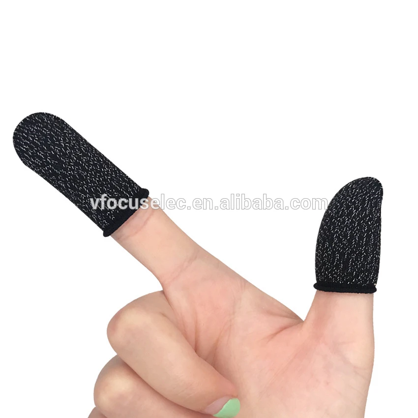 Phone Gaming Finger Sleeve Sweat-Proof Finger Cover PUBG Mobile Gaming Sleeves For Gaming finger sack, Black
Phone Gaming Finger Sleeve Sweat-Proof Finger Cover PUBG Mobile Gaming Sleeves For Gaming finger sack, Black