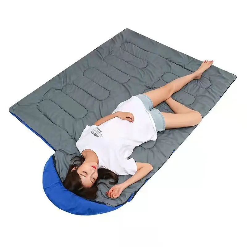 Sleeping bag adult thick cold spring and winter warm outdoor camping office siesta four seasons, Blue
Sleeping bag adult thick cold spring and winter warm outdoor camping office siesta four seasons, Blue
