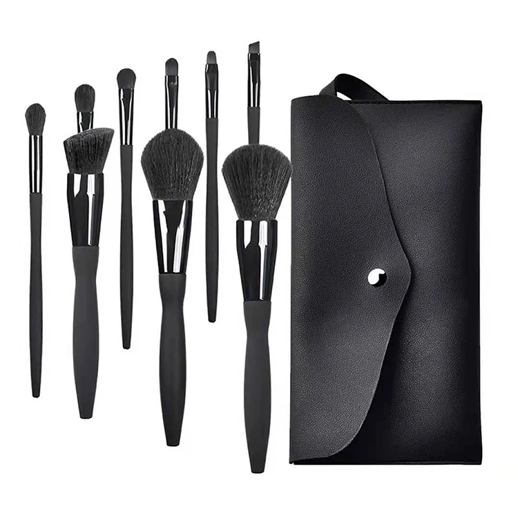 Professional 9pcs Black Brushes Classic Make Up Beauty Tools Soft Synthetic Hair Makeup Brushes Set Leather Case
Professional 9pcs Black Brushes Classic Make Up Beauty Tools Soft Synthetic Hair Makeup Brushes Set Leather Case