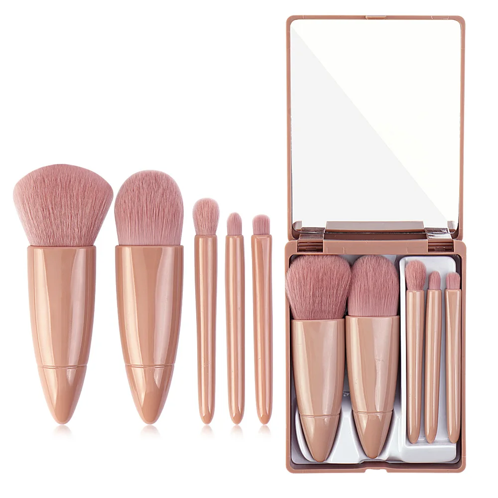 portable travel cosmetic case makeup sets 5pcs makeup brush set with mirror wholesale 5 in 1 mini makeup brush set
portable travel cosmetic case makeup sets 5pcs makeup brush set with mirror wholesale 5 in 1 mini makeup brush set