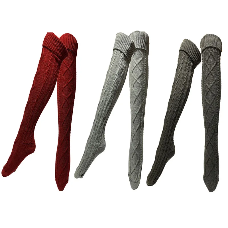 Classic Winter Cable Knit Diamond Women Boot Stockings Tights Leggings over Knee Thigh High Socks, Custom color
Classic Winter Cable Knit Diamond Women Boot Stockings Tights Leggings over Knee Thigh High Socks, Custom color