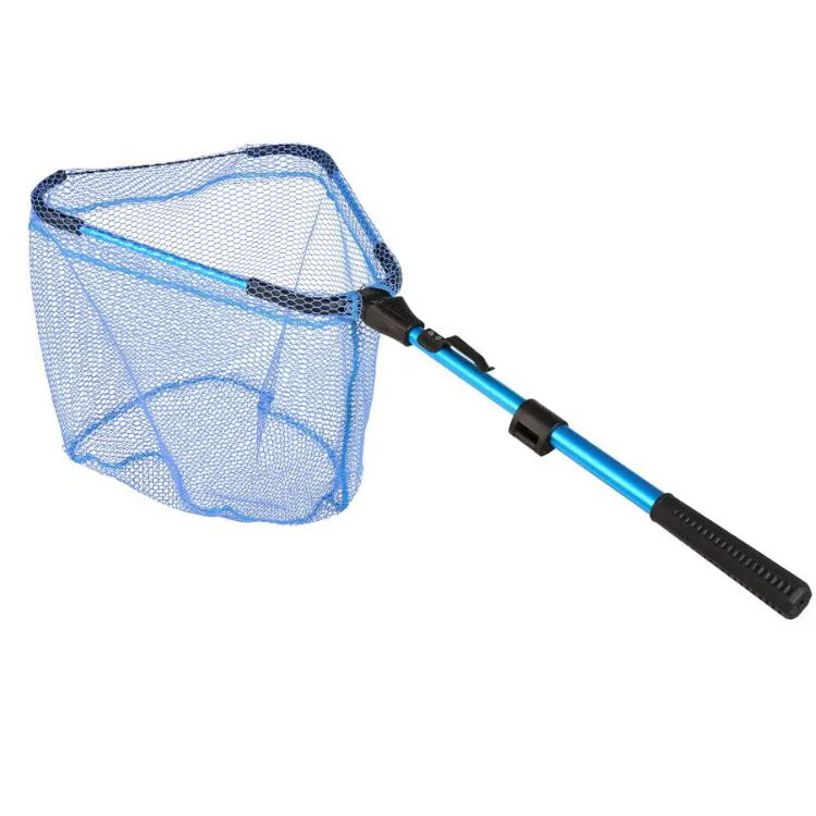 WEIHE 430g 80-98cm length nylon fish landing net freshwater saltwater fishing landing net 2 sections nice package, Blue
WEIHE 430g 80-98cm length nylon fish landing net freshwater saltwater fishing landing net 2 sections nice package, Blue