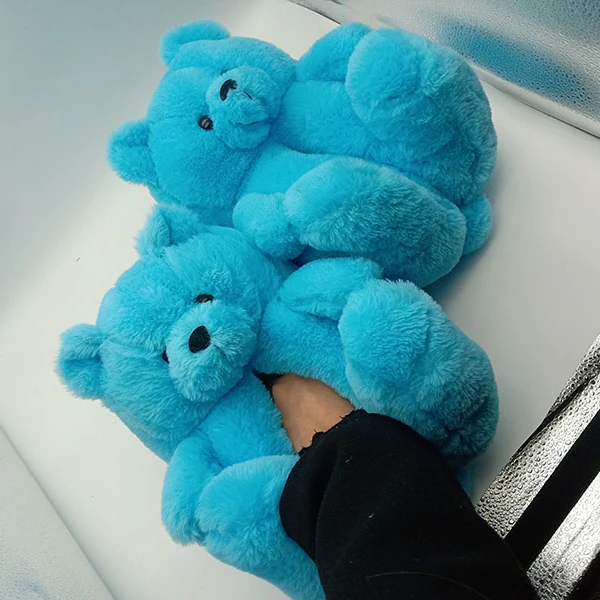 Low MOQ stuffed plush bedroom blue teddy bear slippers plush women animal teddy bear slipper, Pink yellow
Low MOQ stuffed plush bedroom blue teddy bear slippers plush women animal teddy bear slipper, Pink yellow