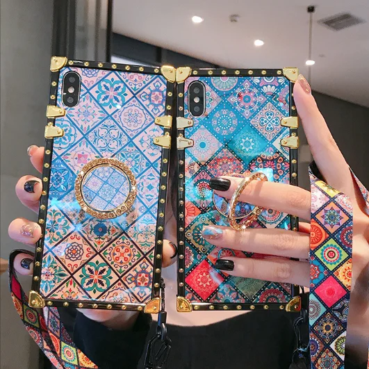 For Iphone 11 Pro Max Case Bling Glitter Cute Square Shiny TPU Bumper Shockproof Protective Cover Case With Neck Strap
For Iphone 11 Pro Max Case Bling Glitter Cute Square Shiny TPU Bumper Shockproof Protective Cover Case With Neck Strap