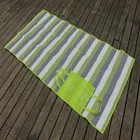 Anti-UV 100% Recycled Woven Polypropylene Beach Mat