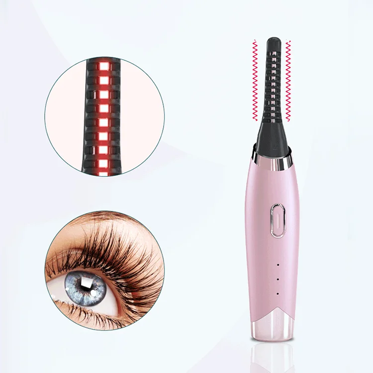 Household long-lasting styling perm eyelash curler Portable eyelash curler Makeup tool electric eyelash curler, Pink white
Household long-lasting styling perm eyelash curler Portable eyelash curler Makeup tool electric eyelash curler, Pink white
