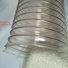 in stock 10" flexible steel wire eninforced spring pvc duct hose pipe