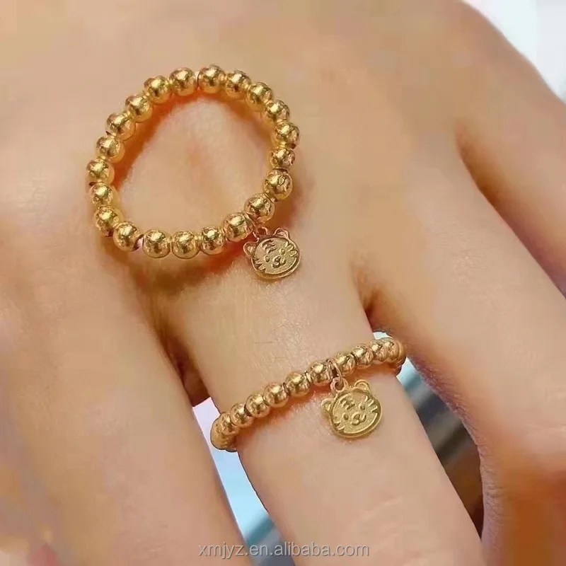 Certified 18K Gold Ring Tiger Zodiac Ring Au750 Colorful Gold Tiger Year Tiger Brand Handmade Diy Accessories All-Match
Certified 18K Gold Ring Tiger Zodiac Ring Au750 Colorful Gold Tiger Year Tiger Brand Handmade Diy Accessories All-Match