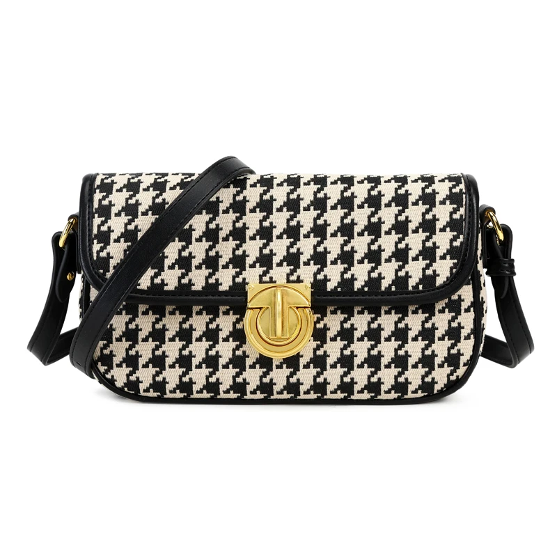 2022 Houndstooth Womens Handbags Canvas Hobo Shoulder Bag Ladies Crossbody Tote Purses, Black, brown
2022 Houndstooth Womens Handbags Canvas Hobo Shoulder Bag Ladies Crossbody Tote Purses, Black, brown