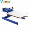 1 color 1 station Screen Press Printing Machine w/ Removable Pallet Special Design