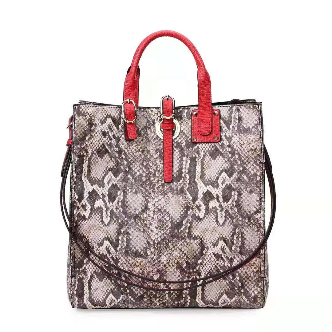 New FW Style Snake Skin Pattern Handbags Genuine Leather Office Ladies Women Shoulder Bag Tote, More
New FW Style Snake Skin Pattern Handbags Genuine Leather Office Ladies Women Shoulder Bag Tote, More