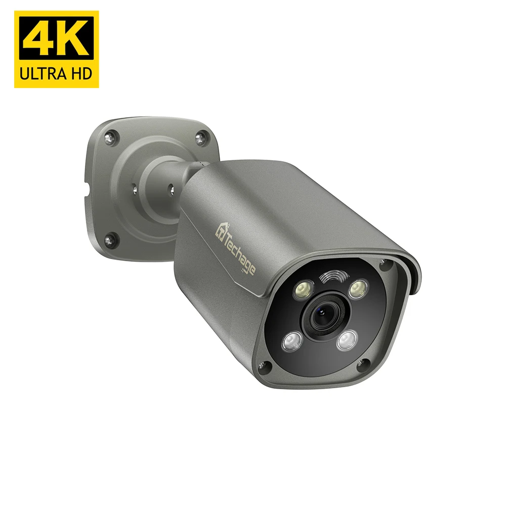 Motion Detection Audio Alarm Poe Bullet CCTV Camera Outdoor 4K 8MP Face Detection Poe IP Camera
Motion Detection Audio Alarm Poe Bullet CCTV Camera Outdoor 4K 8MP Face Detection Poe IP Camera