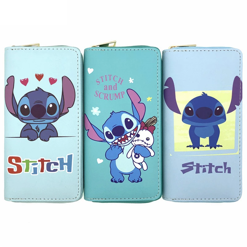 Lilo&Stitch Series-14 High Quality Women's Cartoon Design Purse Girls Mickey Long PU Zipper Wallet Kitty Mouse Stitch Wallets
Lilo&Stitch Series-14 High Quality Women's Cartoon Design Purse Girls Mickey Long PU Zipper Wallet Kitty Mouse Stitch Wallets