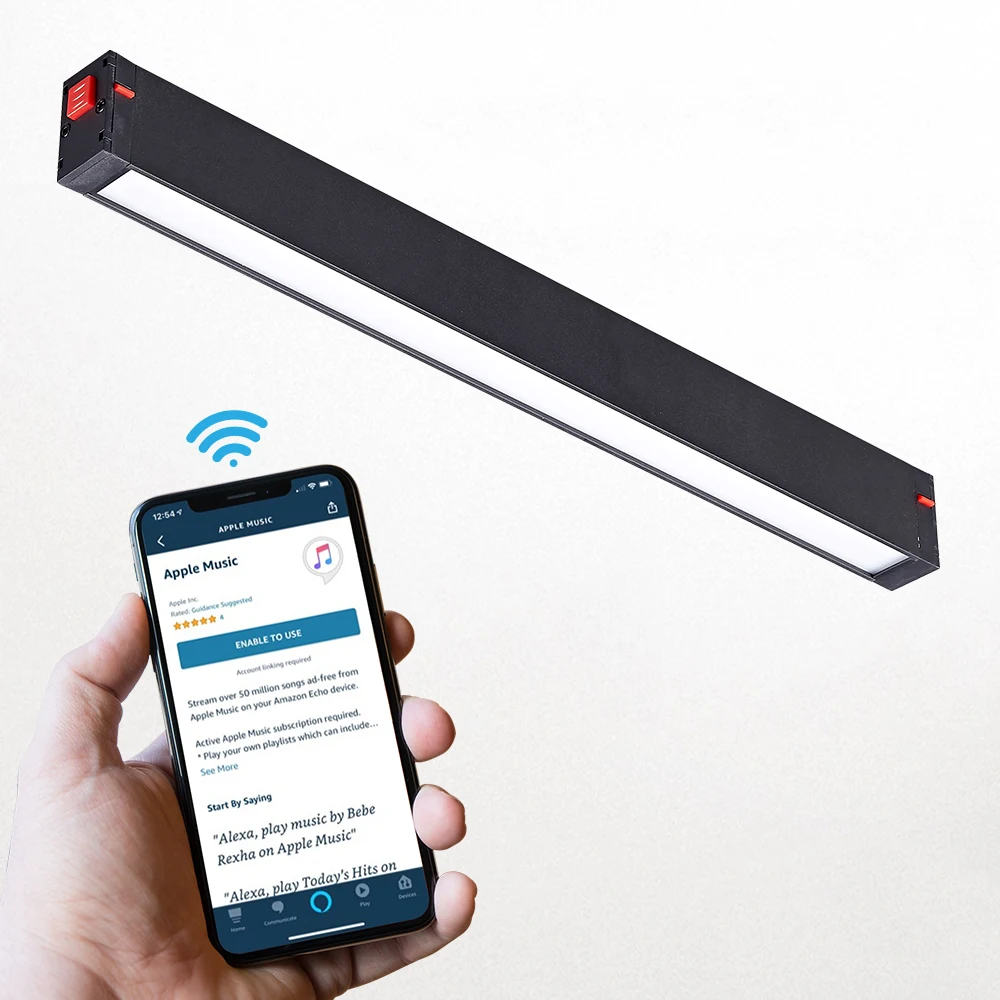 LED Linear Flood Light With Magnetic Track And Intelligent Wifi Controlled System 
LED Linear Flood Light With Magnetic Track And Intelligent Wifi Controlled System