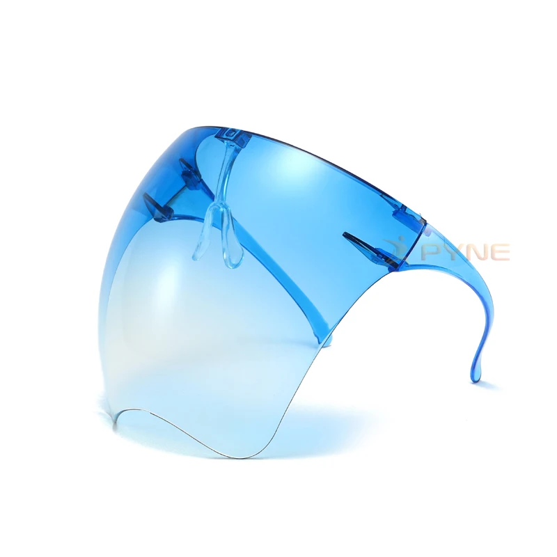 Fashion Oversized Color Tinted Anti-fogging Face Shield uv400 Sunglasses Tinted Face Shield Glasses
Fashion Oversized Color Tinted Anti-fogging Face Shield uv400 Sunglasses Tinted Face Shield Glasses
