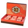 Factory hot Selling Luxury Mooncake box cheap gift packaging box with logo and design